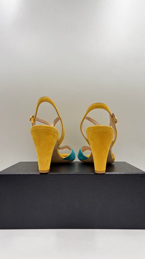 Sandalo in suede "Leaf" N.36/40/41
