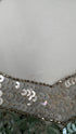 Abito lungo paillettes cartellino