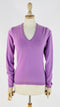 Maglia a V in cashmere