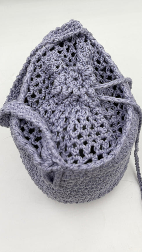 Borsa a secchiello crochet