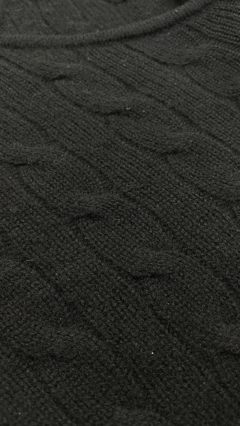 Maglione scollo incrociato