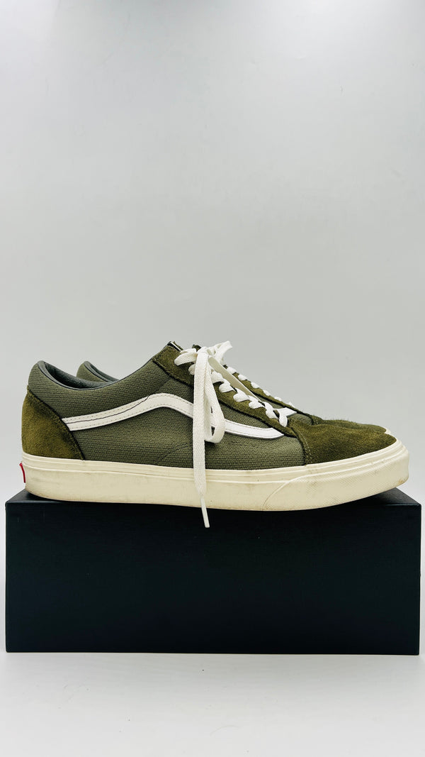 Sneakers dettagli suede