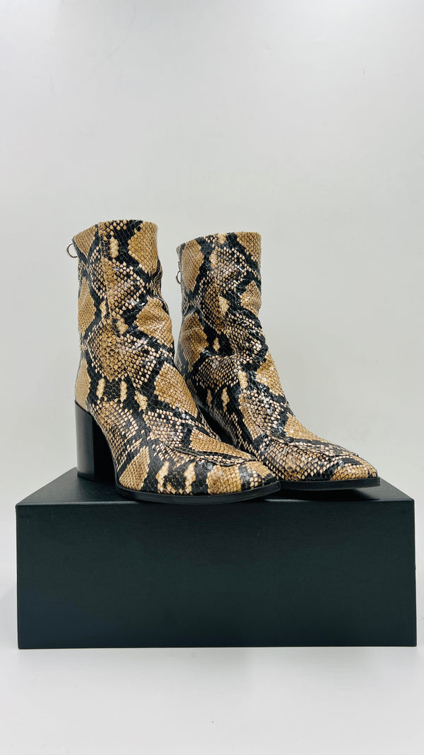 Ankle boots pitone N.38