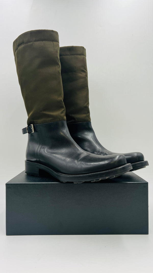 Anfibio pelle nylon N.37.5