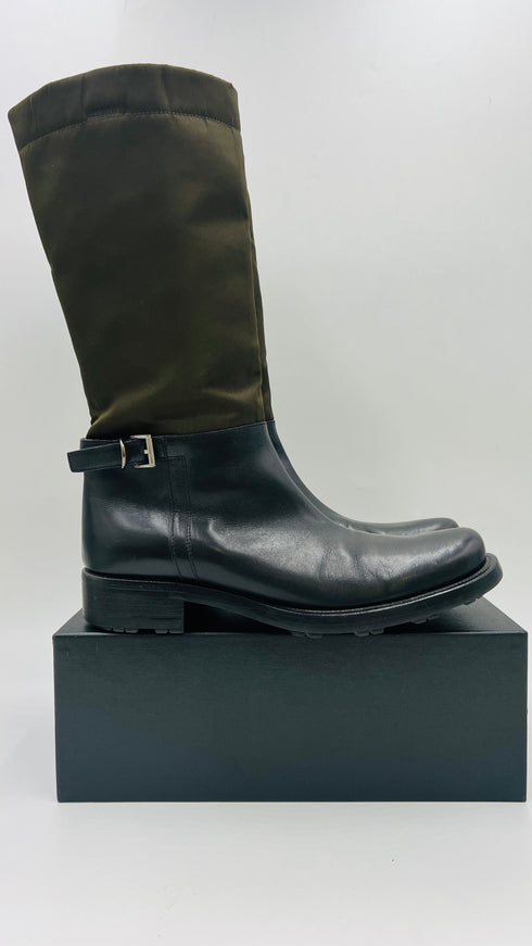 Anfibio pelle nylon N.37.5