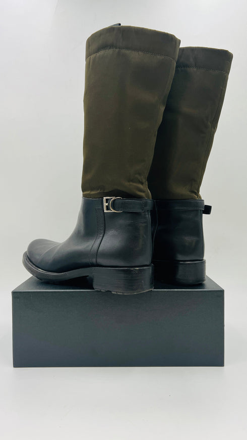 Anfibio pelle nylon N.37.5