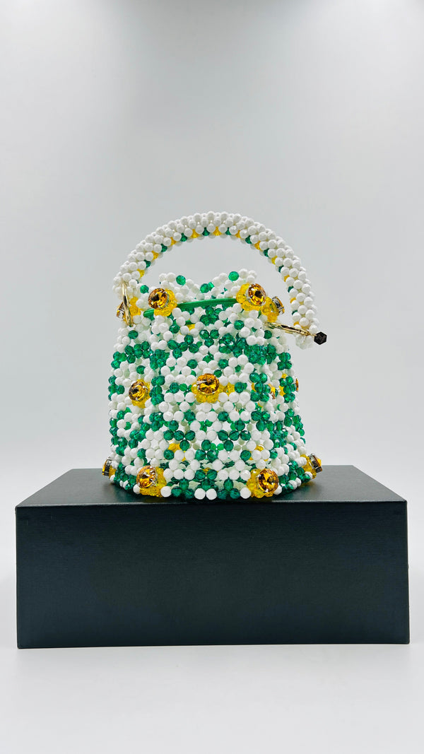 Borsa perline e strass