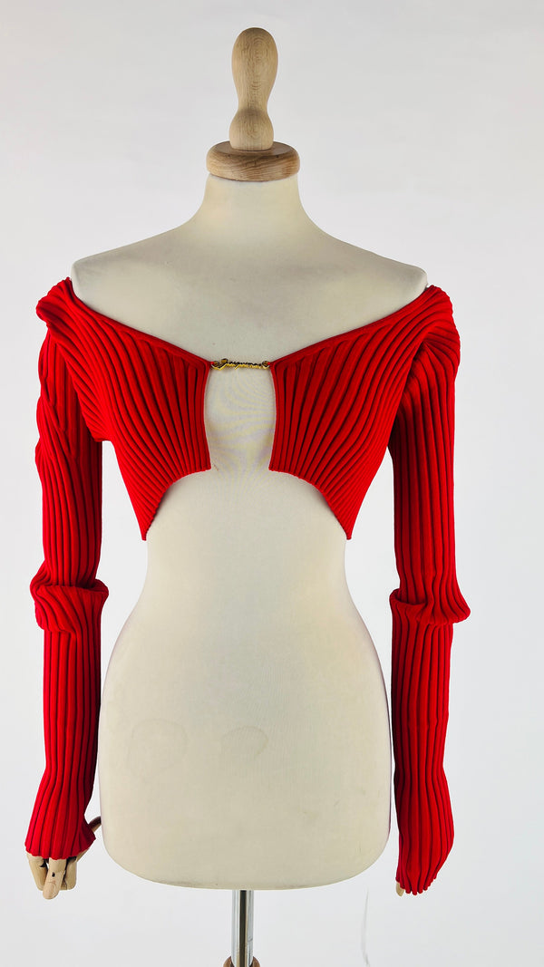 Cardigan Cropped La Maille Pralù