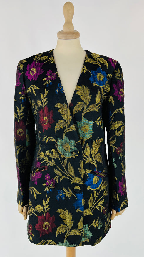 Blazer vintage jacquard