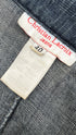 Giacca vintage denim ricamato