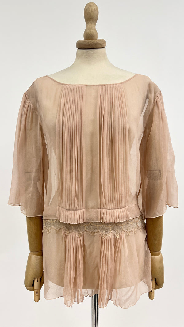 Blusa a balze