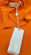 Blusa in seta con rouches Tory Burch