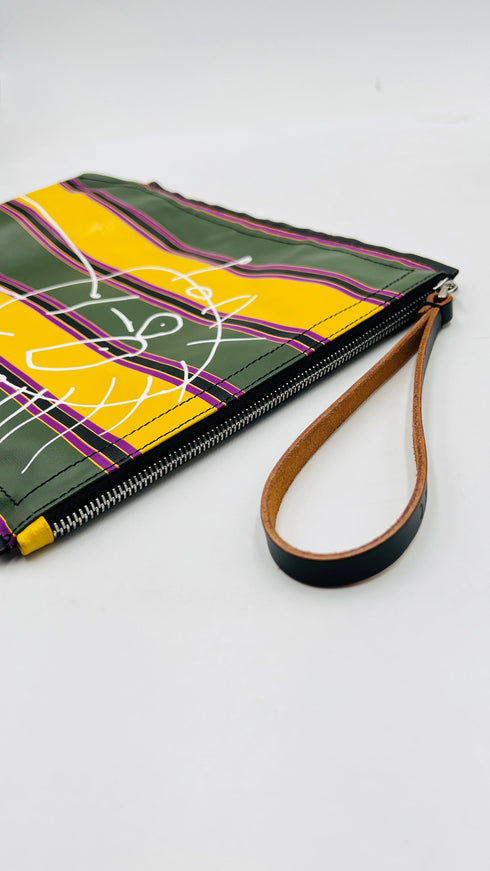 Pochette stampata “Pili & Bianca”
