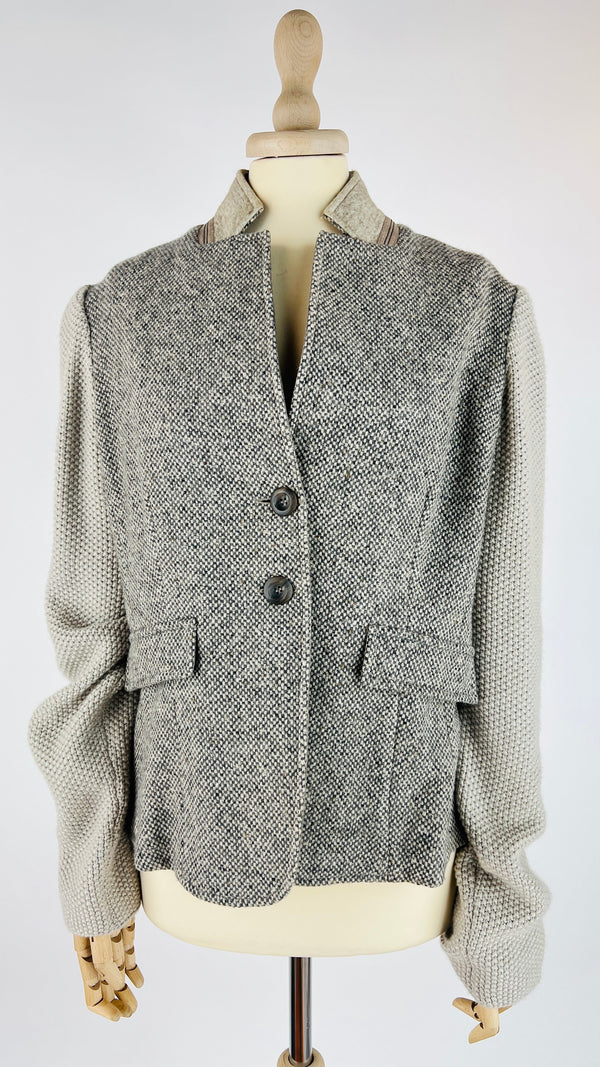 Giacca in lana sfoderata