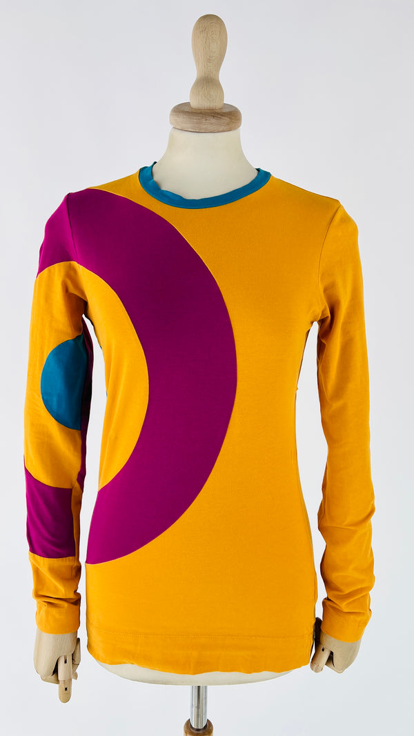 Longsleeve color block