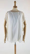Blusa a scollo ampio