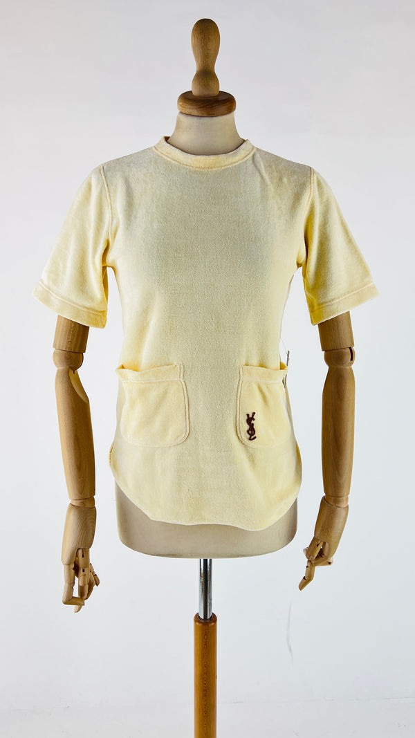 T-shirt vintage a spugna
