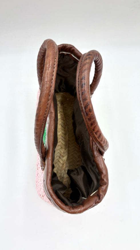 Borsa con paillettes a cuore