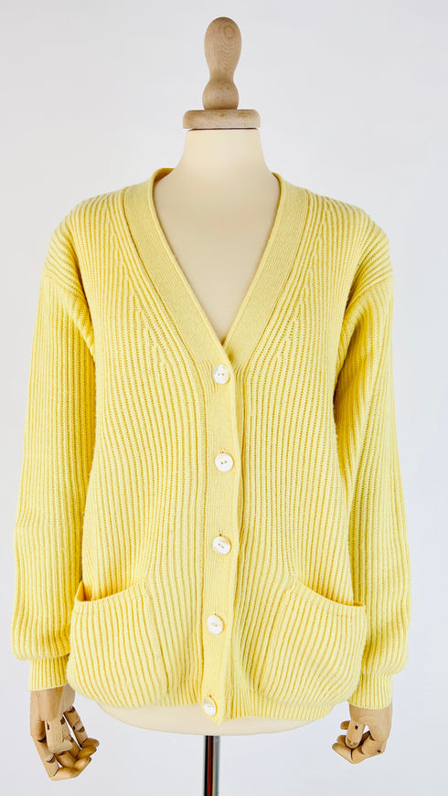Cardigan a coste vintage