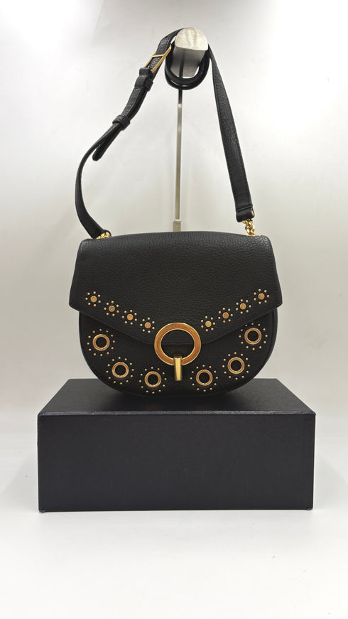 Borsa a spalla con borchie