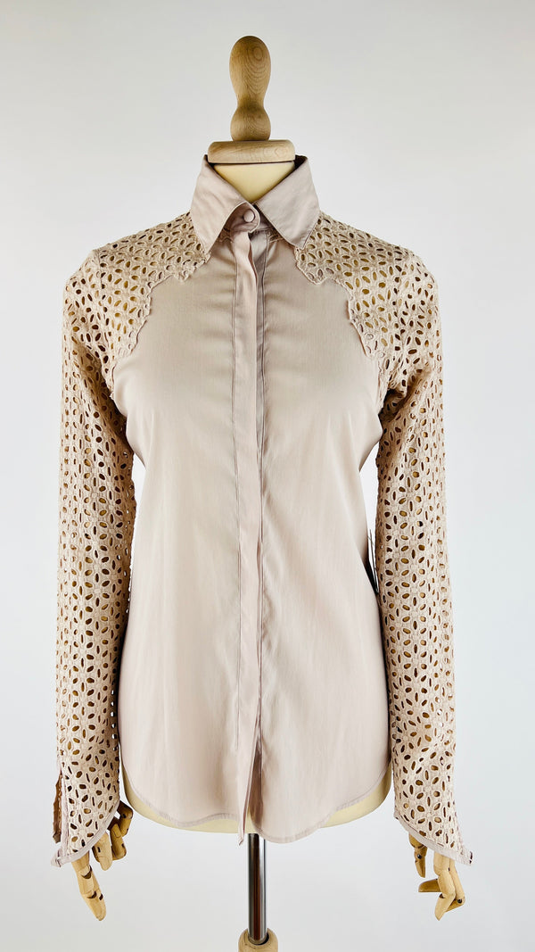 Camicia inserti in San Gallo