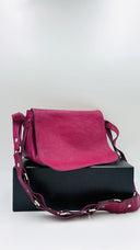 Borsa a spalla magenta Celine