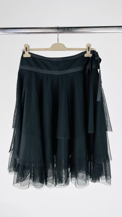Gonna in tulle nero