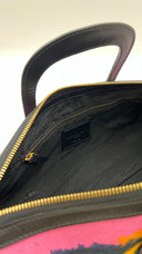 Borsa a bauletto con motivo trompe-l'œil Roberta di Camerino