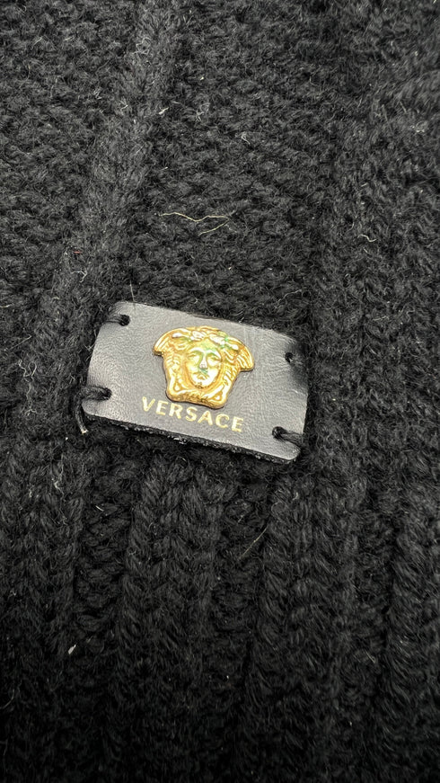 Berretto nero in lana