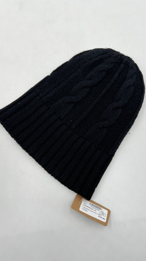 Berretto nero in lana