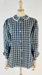 Camicia tartan bordi bianchi