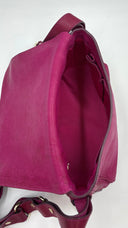Borsa a spalla magenta Celine