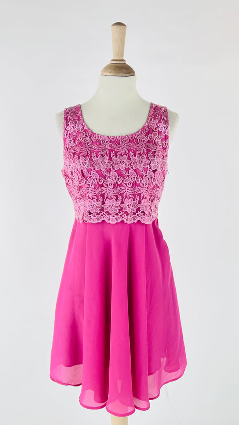 Abito vintage top pizzo con bolero