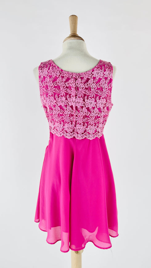 Abito vintage top pizzo con bolero