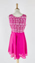 Abito vintage top pizzo con bolero