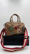 Borsa a bauletto patches