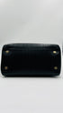 Borsa a spalla con hardware oro