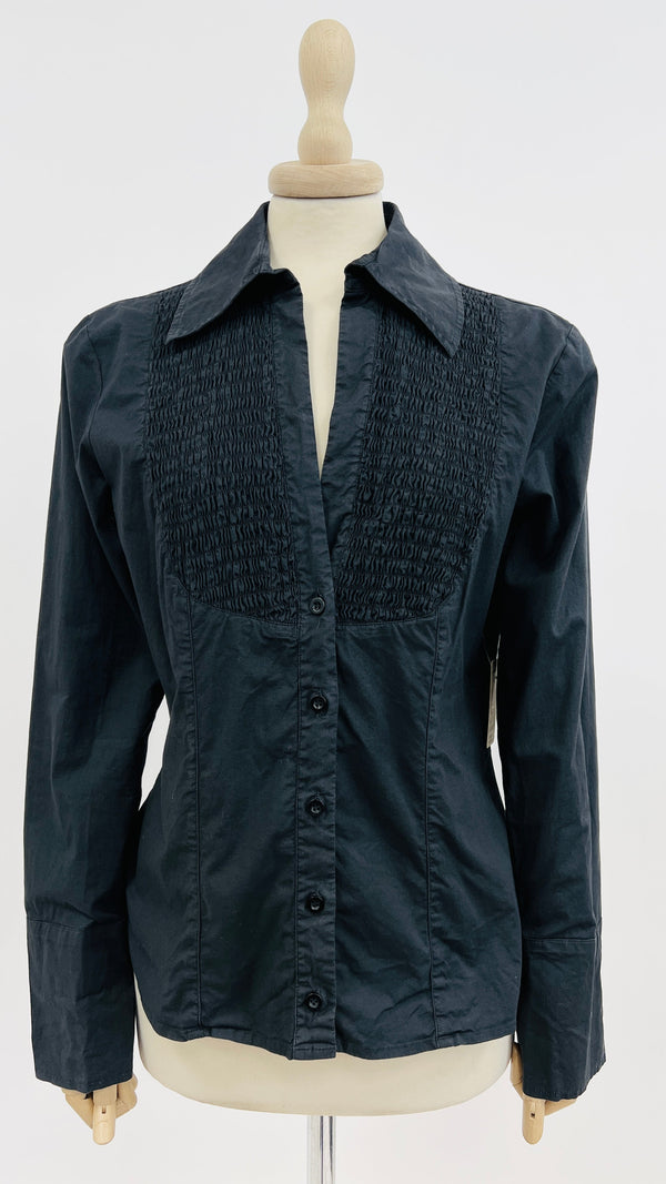 Camicia con arricciatura