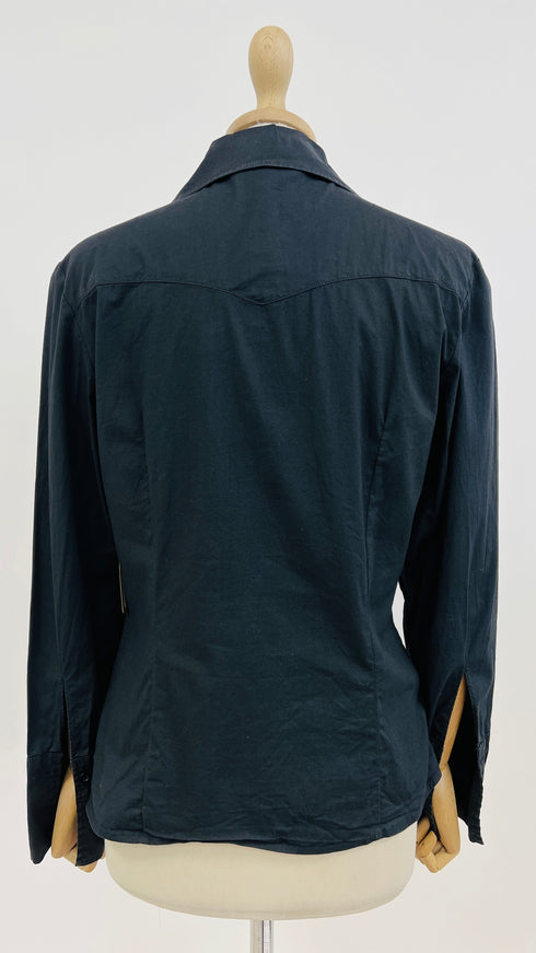 Camicia con arricciatura
