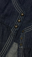 Gilet denim con cartellino Philosophy di Lorenzo Serafini