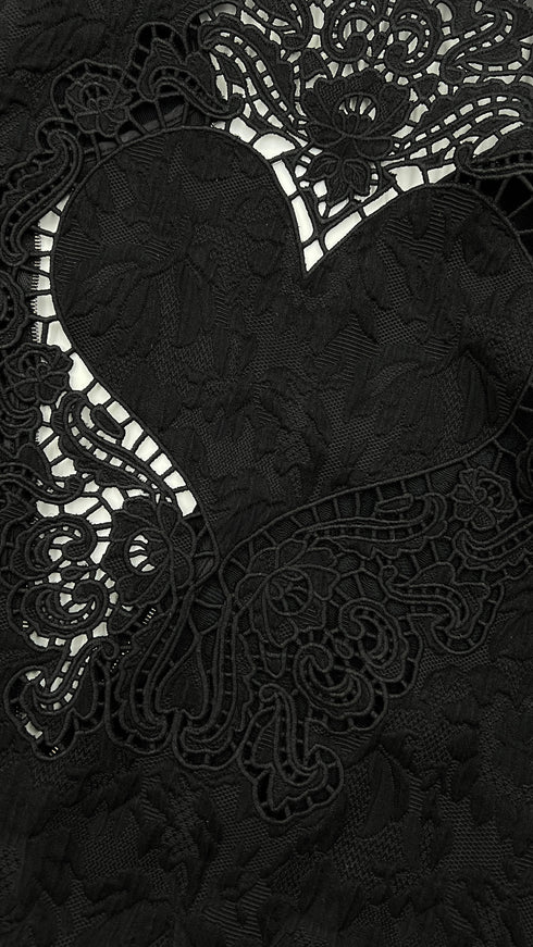 T-shirt tessuto e pizzo