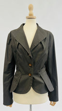 Blazer gessato con cartellino Vivienne Westwood