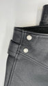 Biker di pelle nera