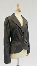 Blazer gessato con cartellino Vivienne Westwood