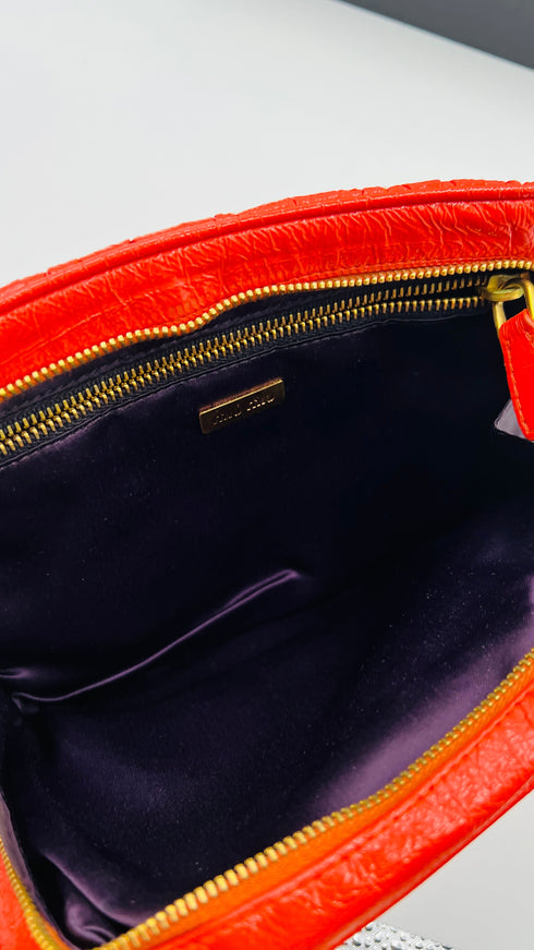 Pochette in matelasse