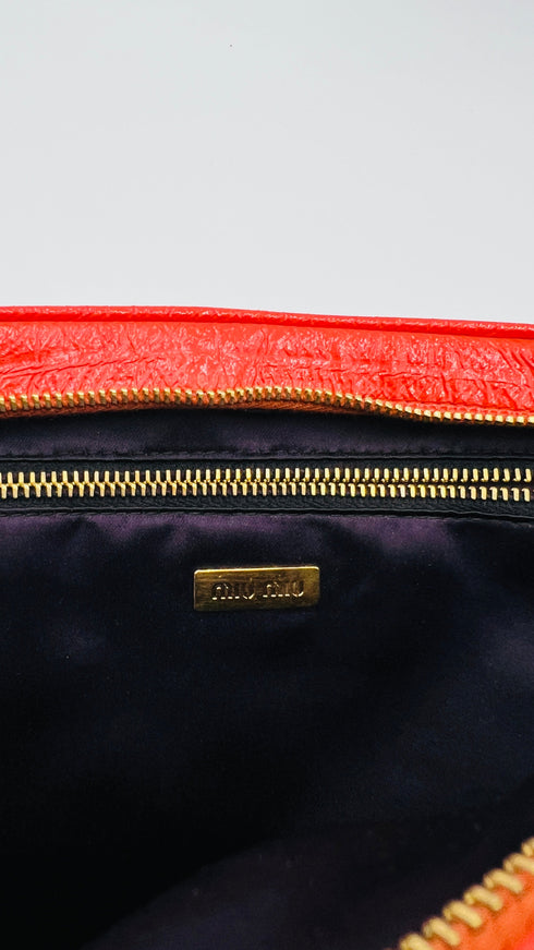 Pochette in matelasse