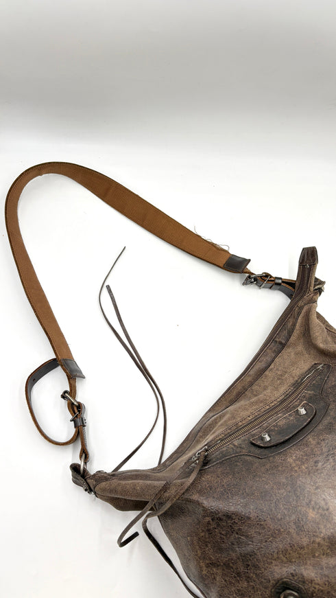 Borsa tracolla in pelle