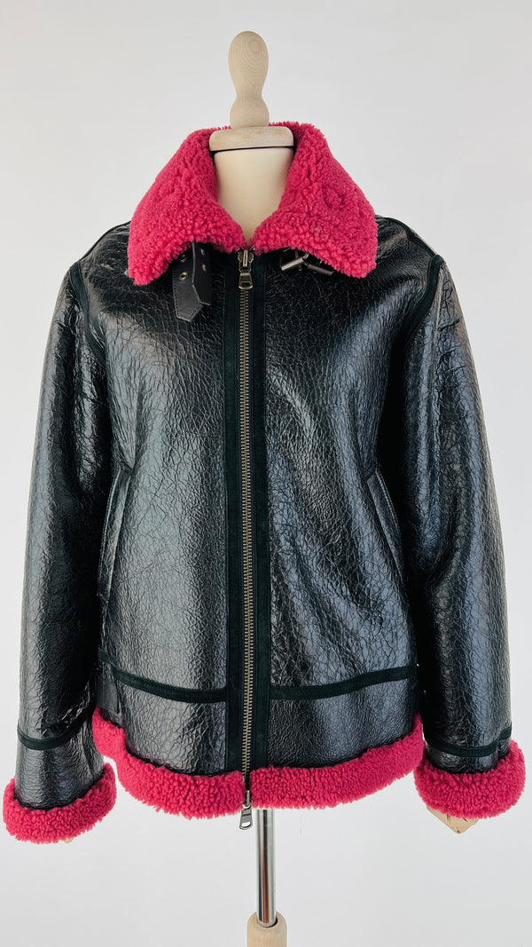 Biker pelle montone