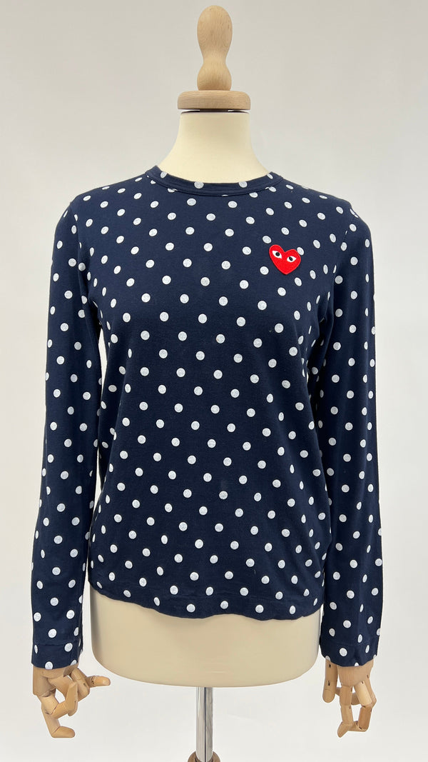 Longsleeve patch cuore