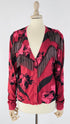 Cardigan a frange